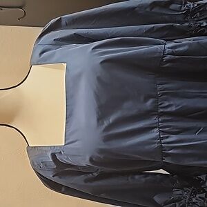 Madewell navy blue  tiered dress